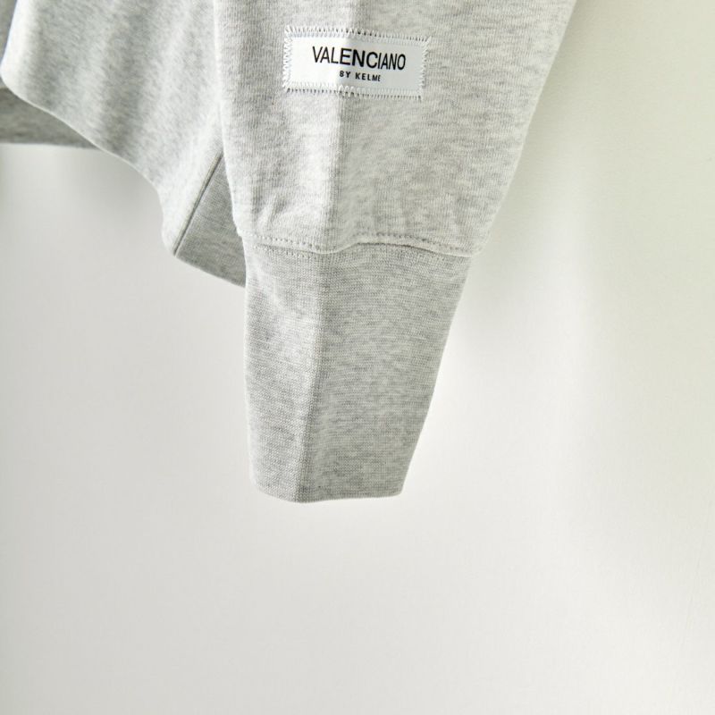 VALENCIANO BY KELME [バレンシアーノ バイ ケレメ] クルーネックスウェット [KV22F638] 10 ASH.GRY