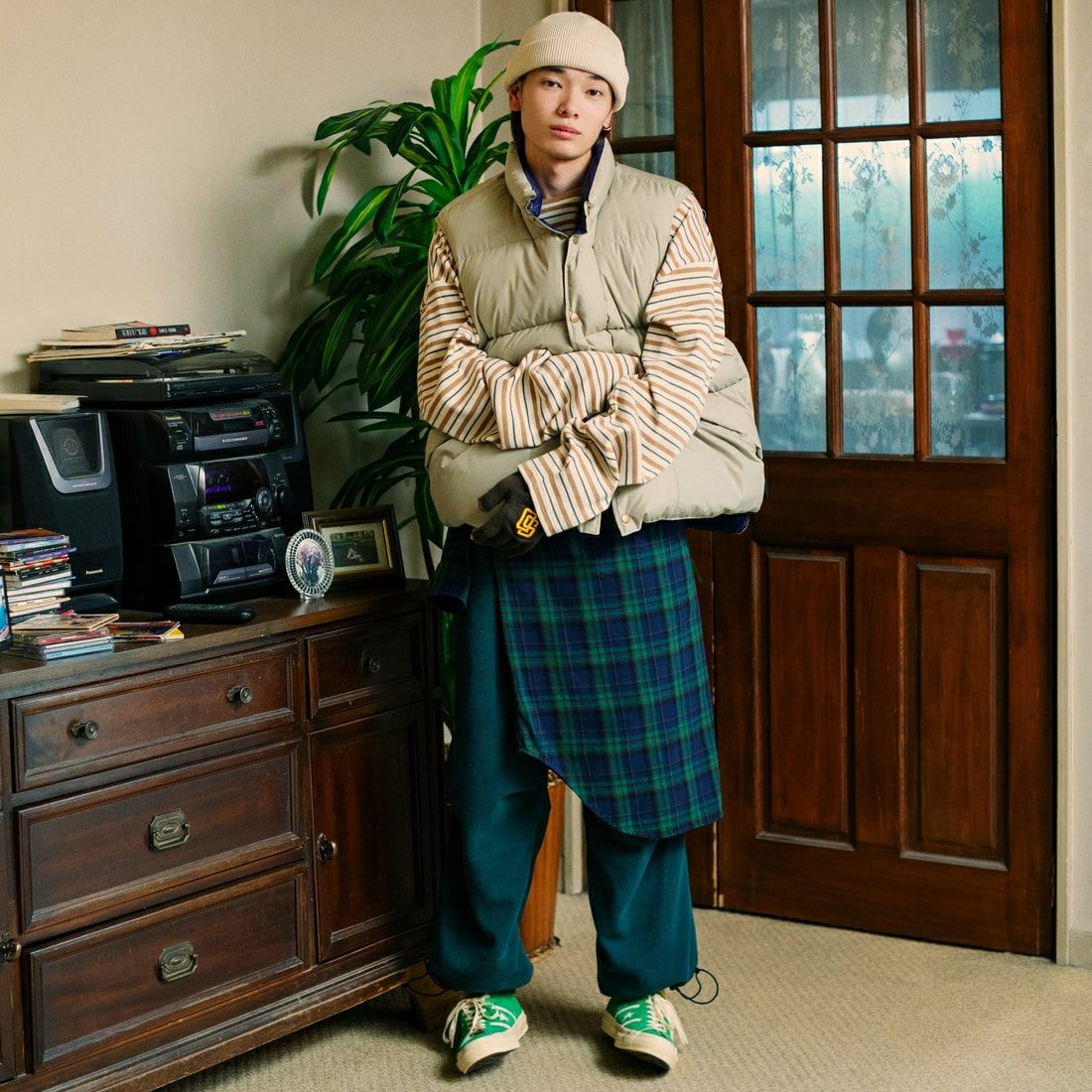 RACAL [ラカル] ロールニットキャップ [RL-18-935] IVORY