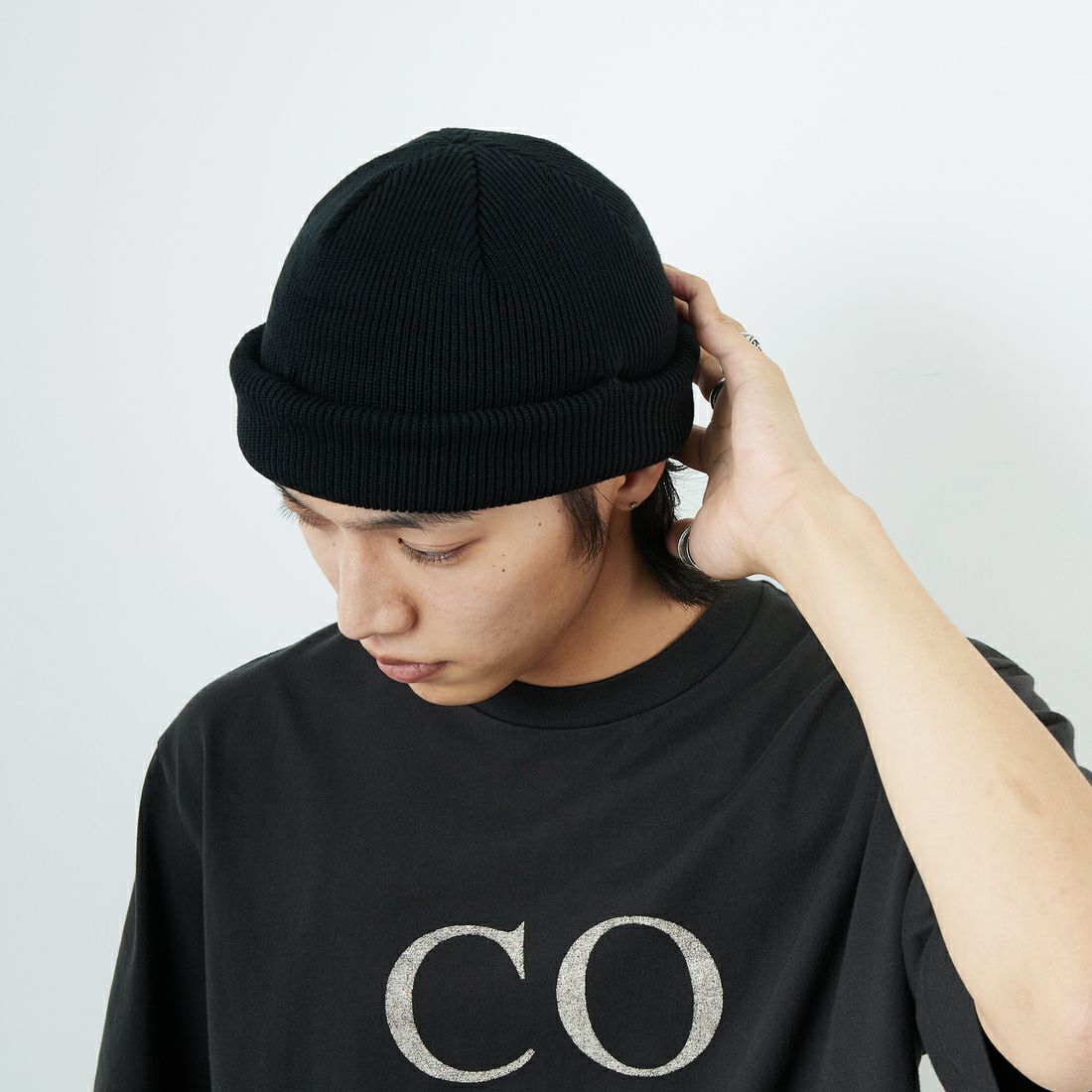 RACAL [ラカル] ロールニットキャップ [RL-18-935]BLACK