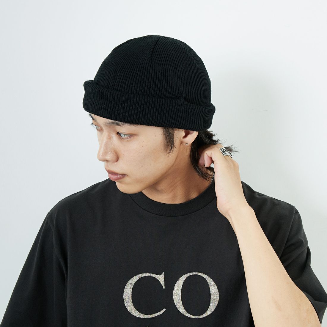 RACAL [ラカル] ロールニットキャップ [RL-18-935]BLACK