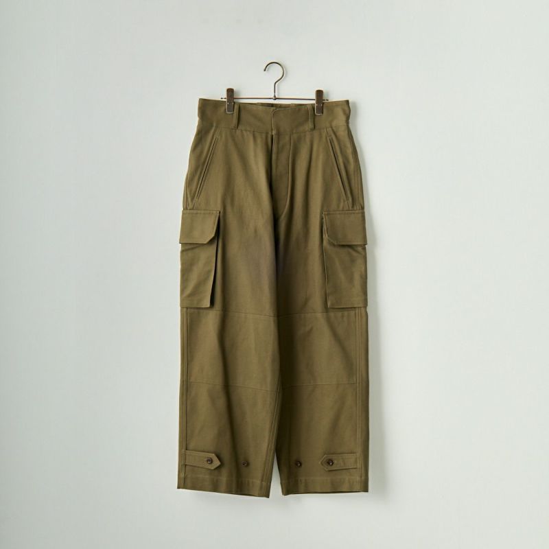 blurhms ROOTSTOCK [ブラームス ルーツストック] コットンサージ 47 パンツ [BROOTS23S35] 02 OLIVE