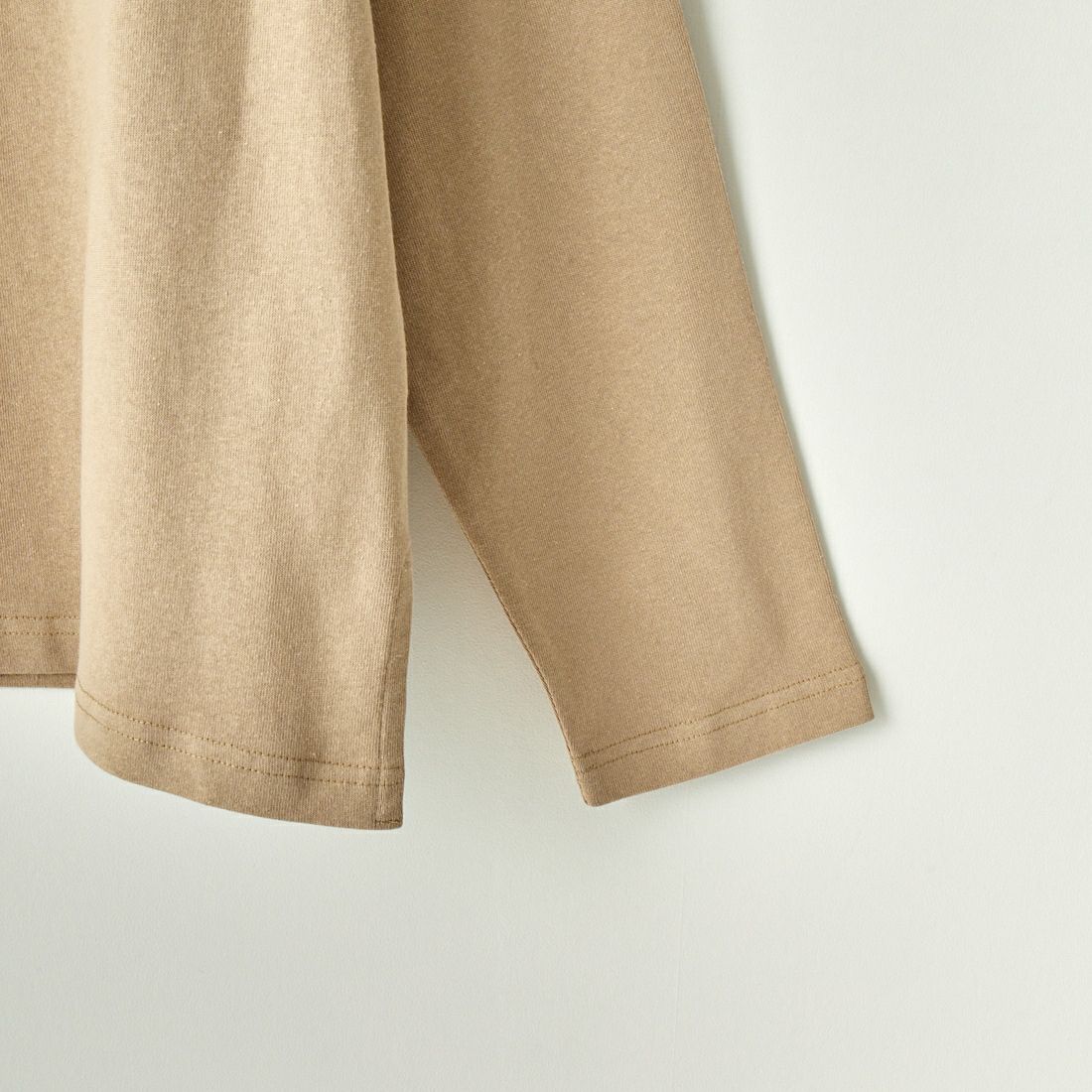 Jeans Factory Clothes [ジーンズファクトリークローズ] ヘビー米綿天竺ビックバスクシャツ [JFC-231-004] KHAKI