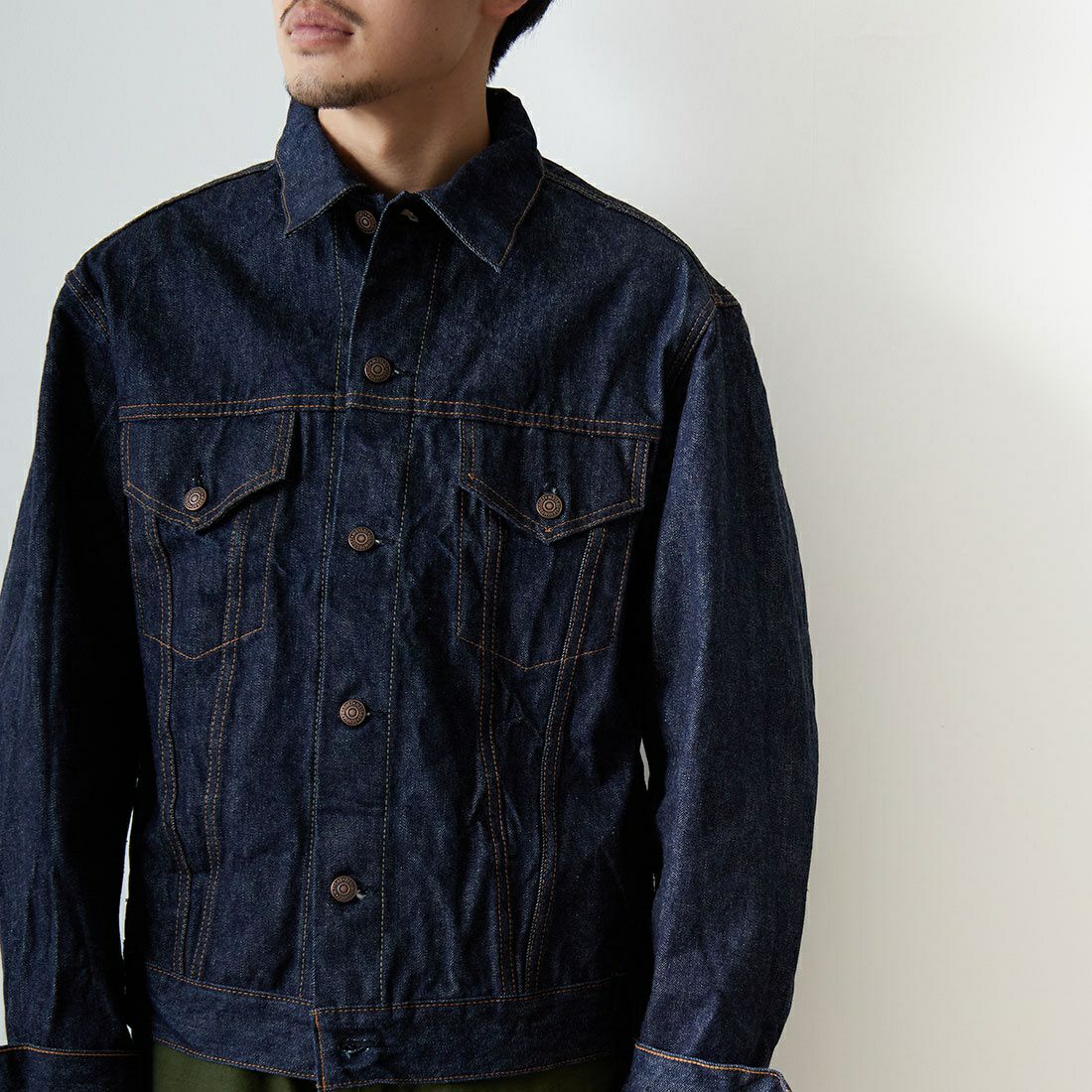 orSlow [オアスロウ] 別注 TYPE3 1960S デニムジャケット [81-6005-JF] 81 ONEWASH
