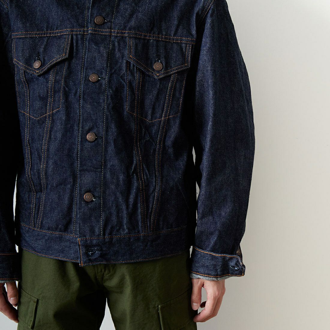 orSlow [オアスロウ] 別注 TYPE3 1960S デニムジャケット [81-6005-JF] 81 ONEWASH