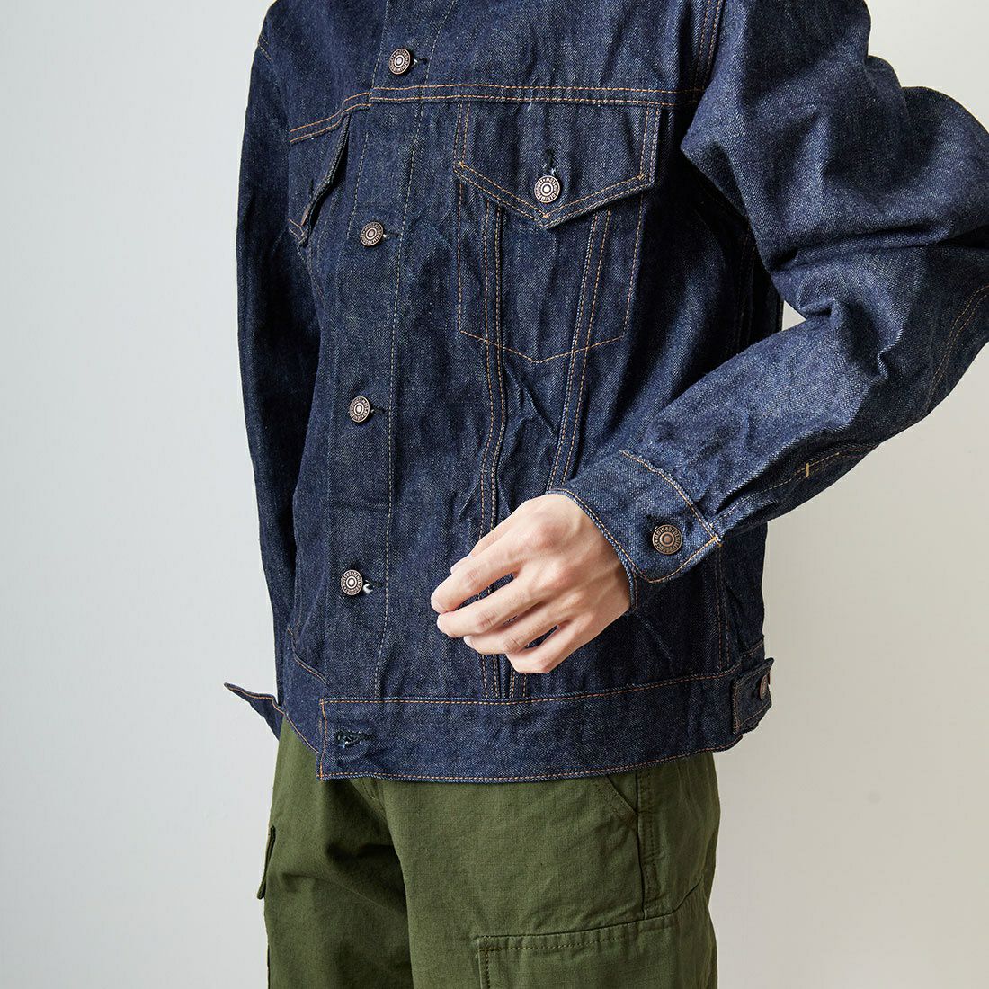 orSlow [オアスロウ] 別注 TYPE3 1960S デニムジャケット [81-6005-JF] 81 ONEWASH