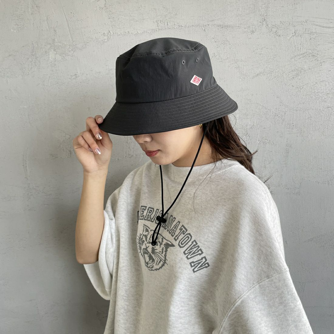 DANTON [ダントン] バケットハット [DT-H0047PES] CHARCOAL