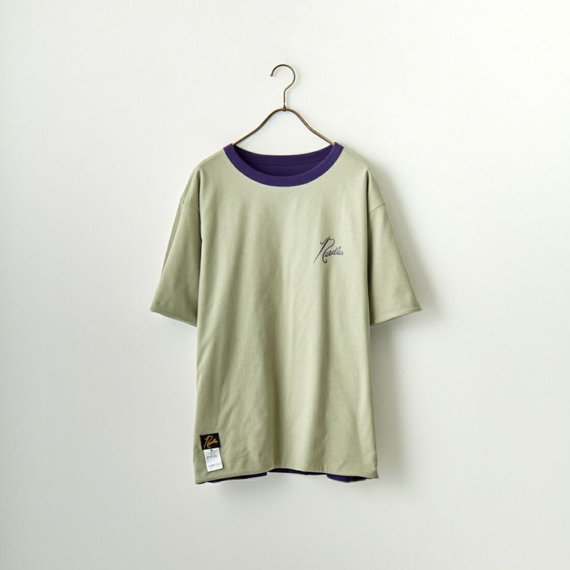 Needles [ニードルズ] リバーシブルTシャツ [MR312] B PURPLE