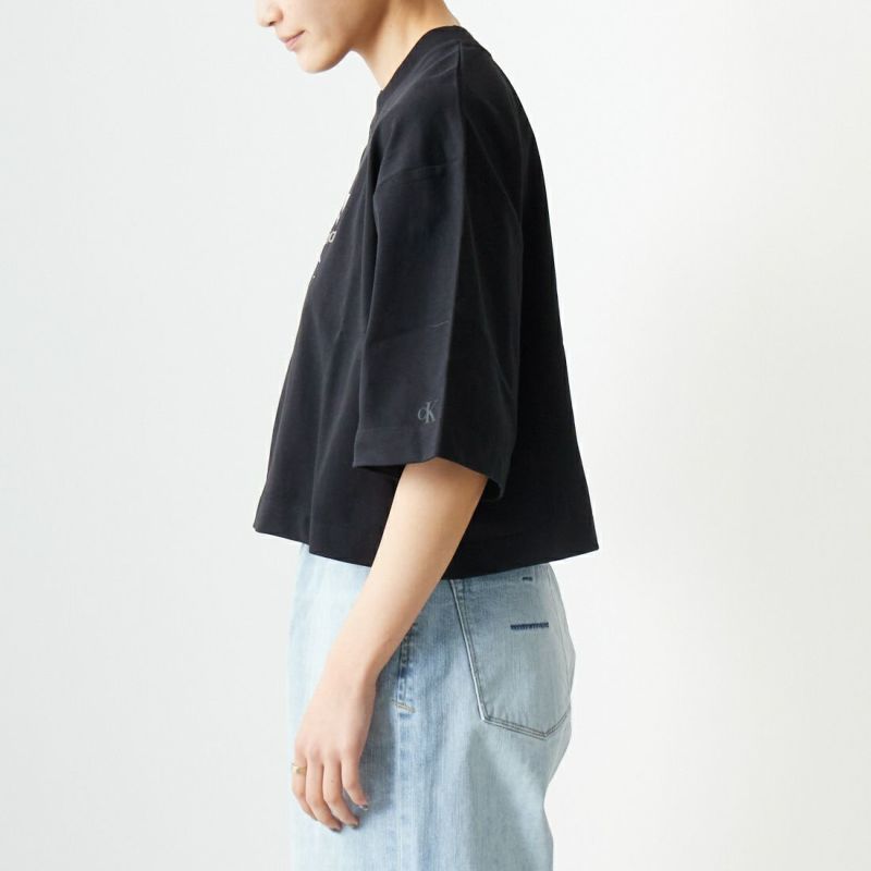 Calvin Klein Jeans [カルバンクライン ジーンズ] モノグラムロゴ ショートスリーブTシャツ [J20J220891] PF2