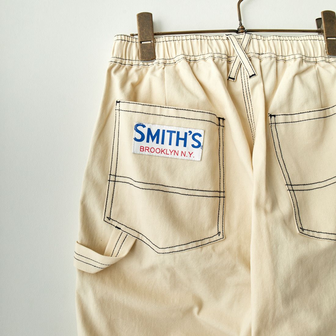 SMITH'S [スミス] 別注 配色ステッチ イージーペインターパンツ [3175-1251-JF] 28 IVORY