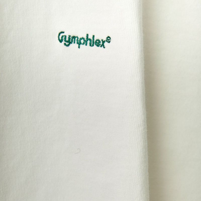 Gymphlex [ジムフレックス] 刺繍ロゴ ロングスリーブTシャツ [GY-C0102HWJ] OFF WHITE