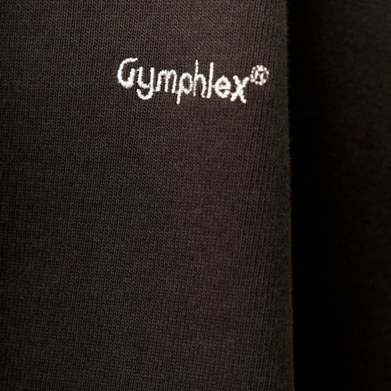 Gymphlex [ジムフレックス] 刺繍ロゴ ロングスリーブTシャツ [GY-C0102HWJ] CHARCOAL