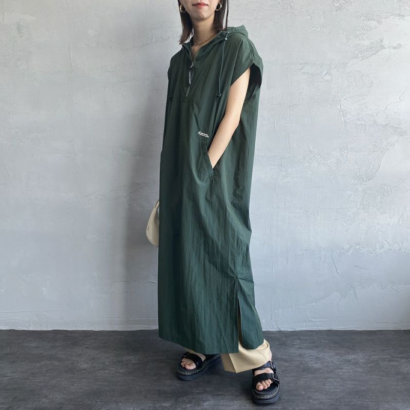 GREEN&&モデル身長：163cm 着用サイズ：ONE SIZE&&