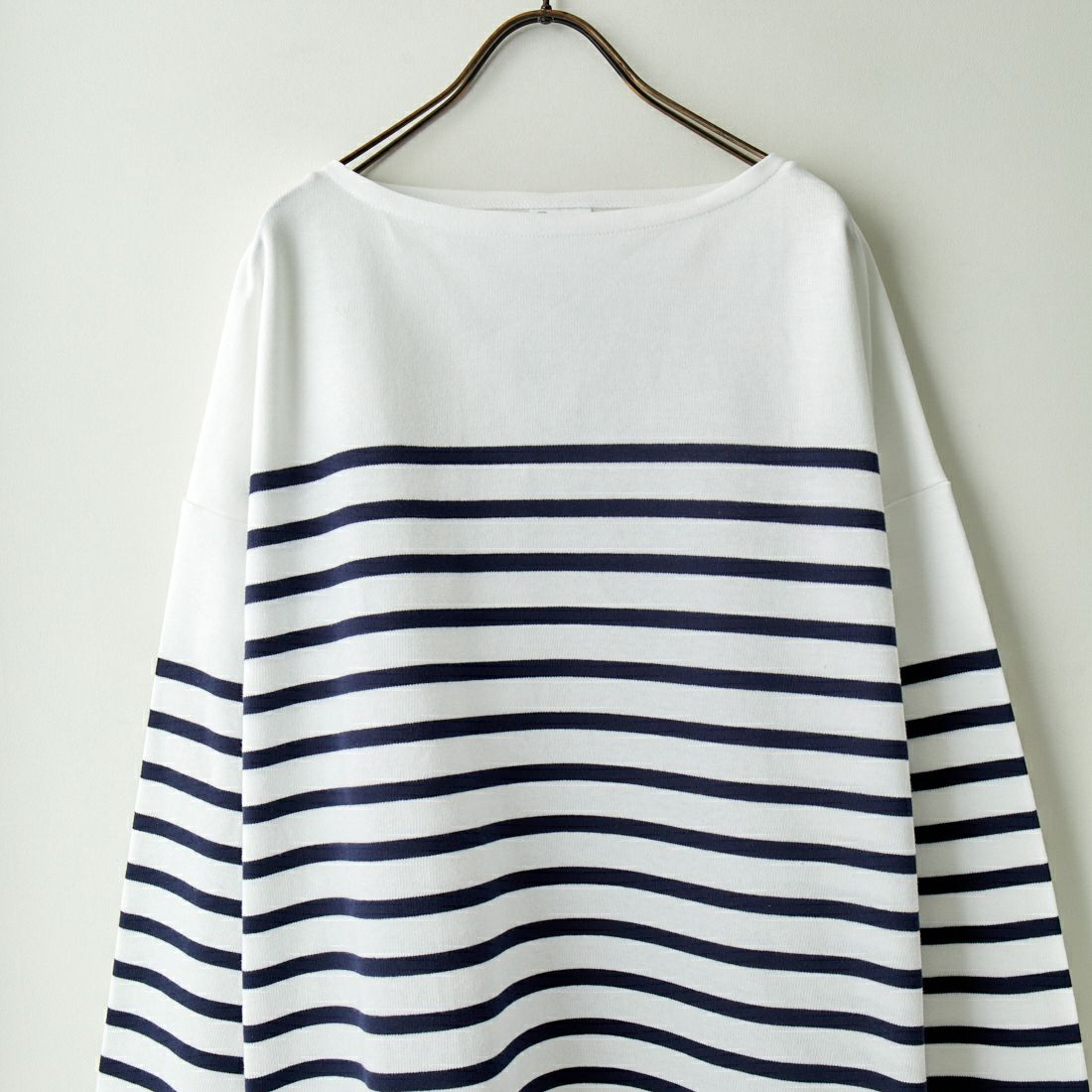 ORCIVAL [オーシバル] ボートネック プルオーバーTシャツ [6819] WHI/PIR