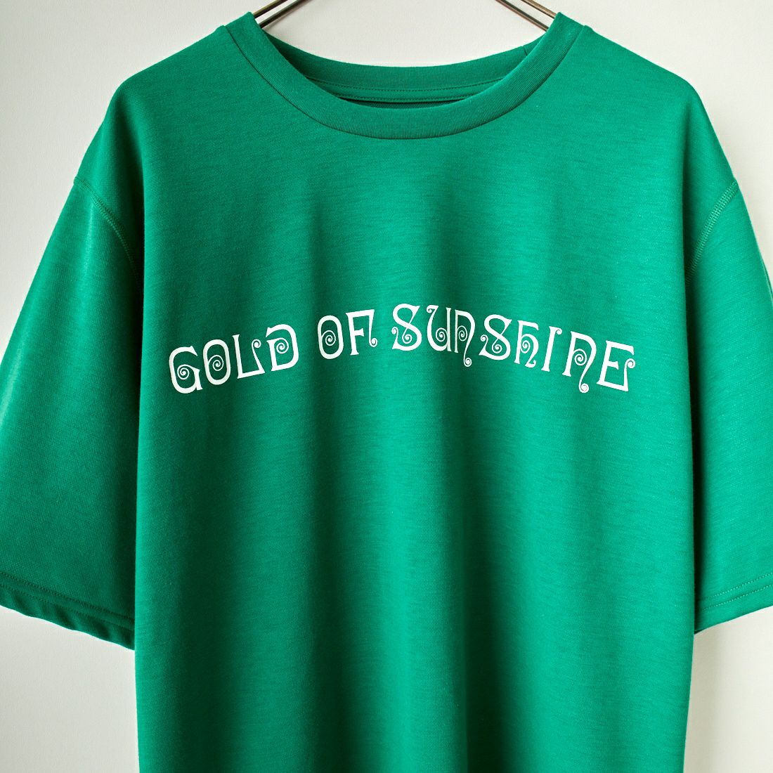 South2West8 [サウスツーウエストエイト] GOLD OF SUNSHINE クルーネックTシャツ [MR836] A GREEN