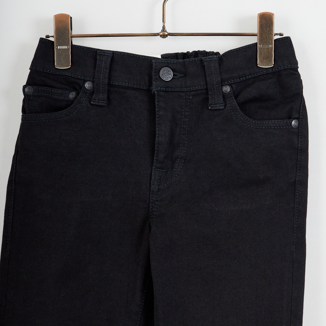 BIG JOHN [ビッグジョン] ヌードレッグ [MML106K] 413F&&モデル身長：156cm 着用サイズ：XS&&