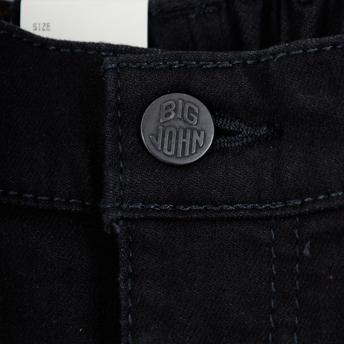 BIG JOHN [ビッグジョン] ヌードレッグ [MML106K] BK01&&モデル身長：156cm 着用サイズ：XS&&