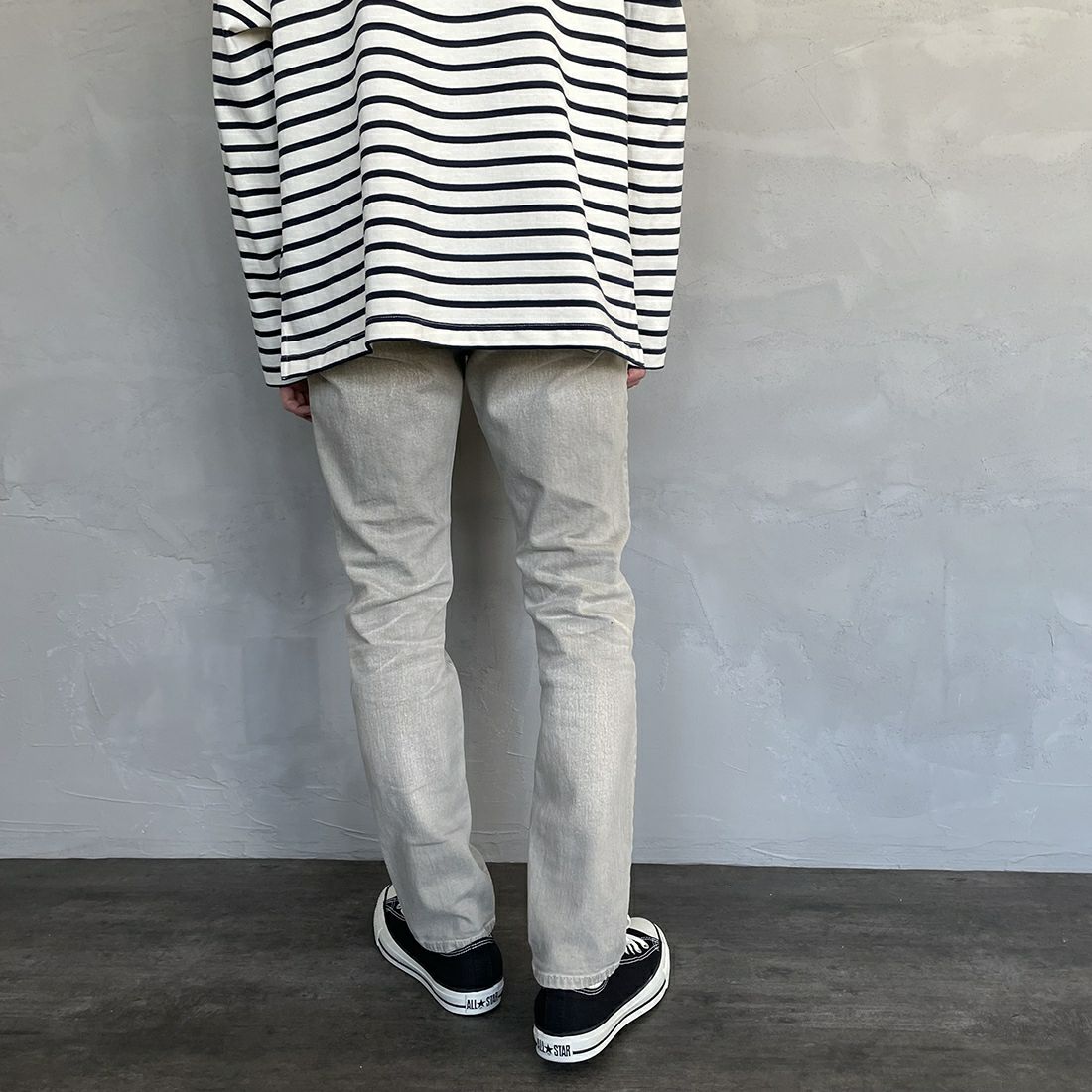 YANUK [ヤヌーク] テーパード PHILIP2/フィリップ2 [57231012] OCL &&モデル身長：168cm 着用サイズ：28&&