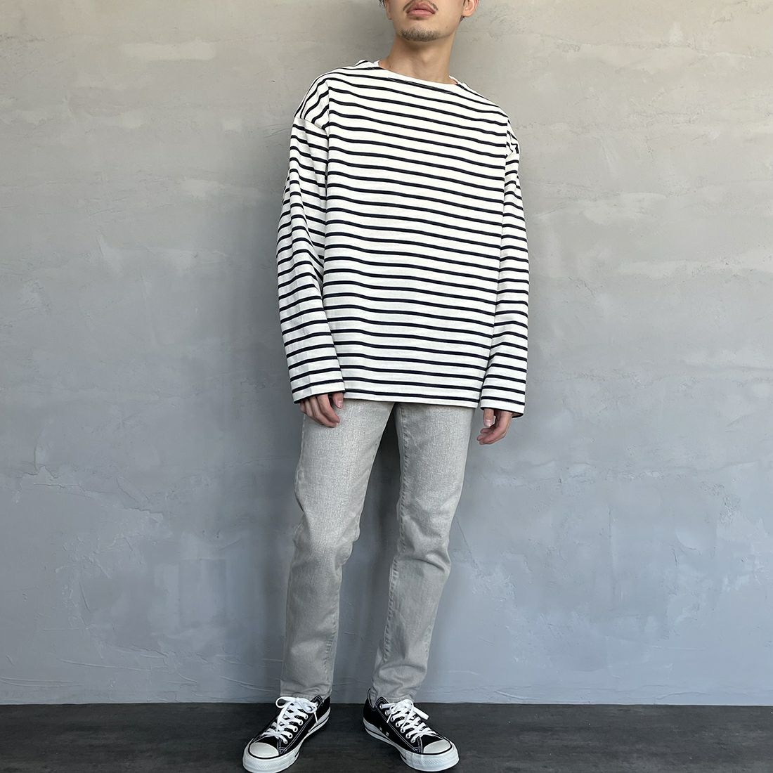 YANUK [ヤヌーク] テーパード PHILIP2/フィリップ2 [57231012] OCL &&モデル身長：168cm 着用サイズ：28&&