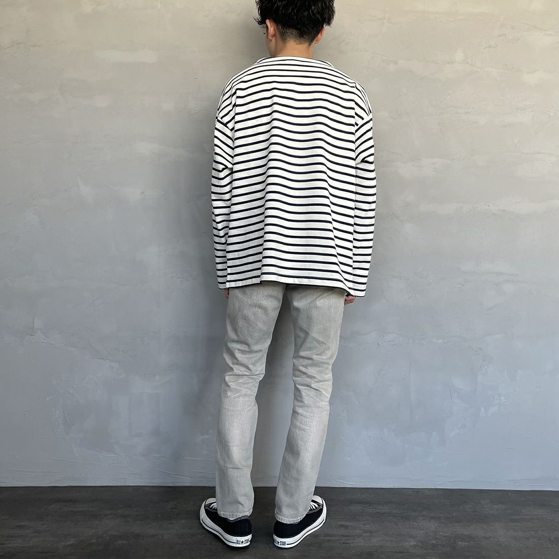 YANUK [ヤヌーク] テーパード PHILIP2/フィリップ2 [57231012] OCL &&モデル身長：168cm 着用サイズ：28&&