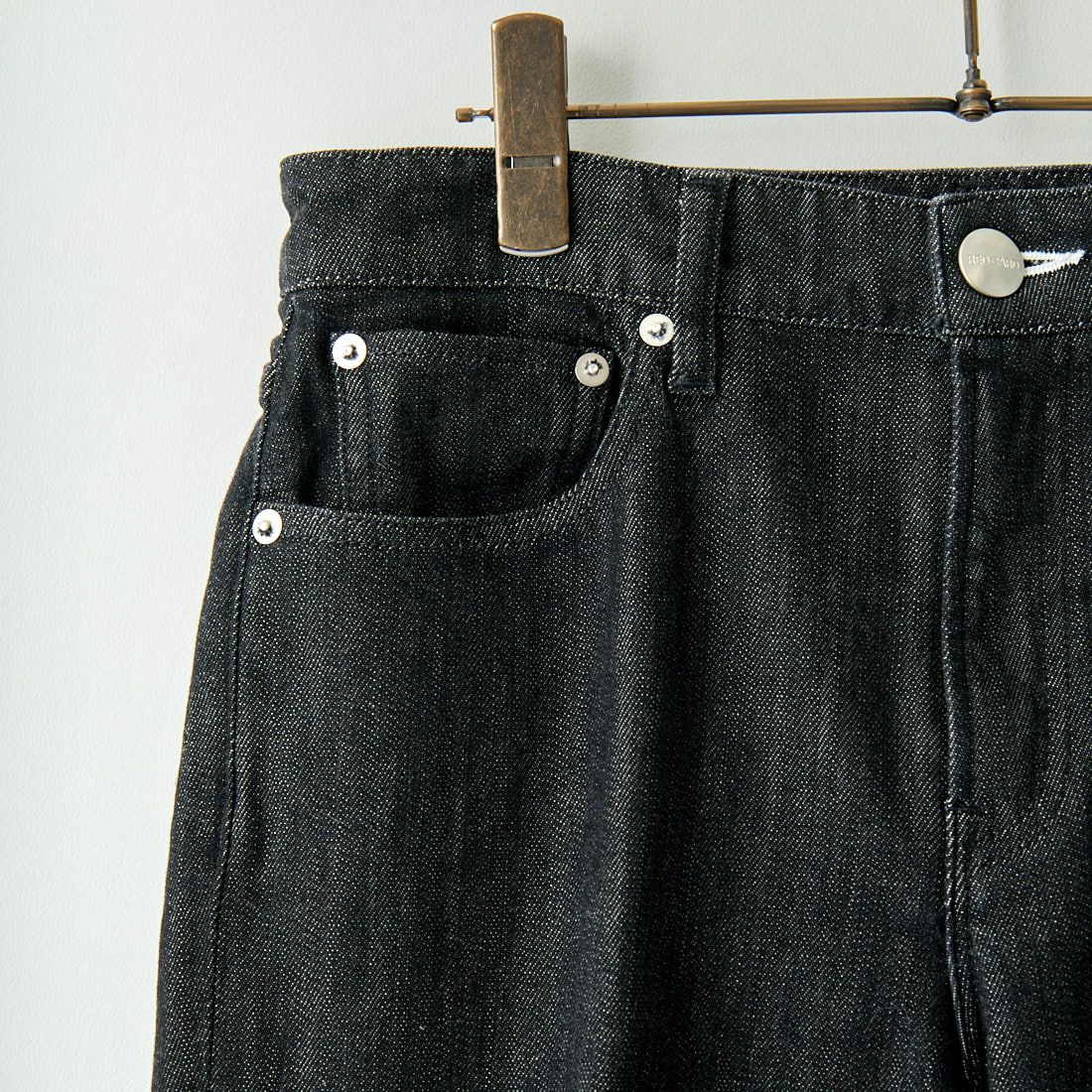 RED CARD TOKYO [レッドカード トーキョー] 辺見えみりコラボレーションモデル Emily ミッドライズフレアデニム [603513HE01-JF] C-BLK RINS