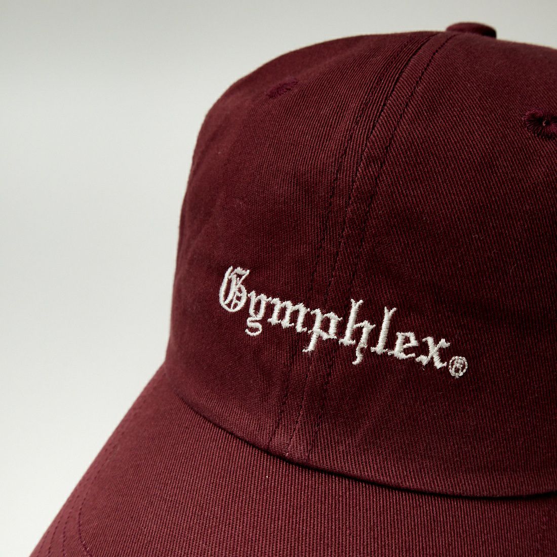Gymphlex [ジムフレックス] チノクロス 6パネルキャップ [GY-H0195TKC] BURGUNDY