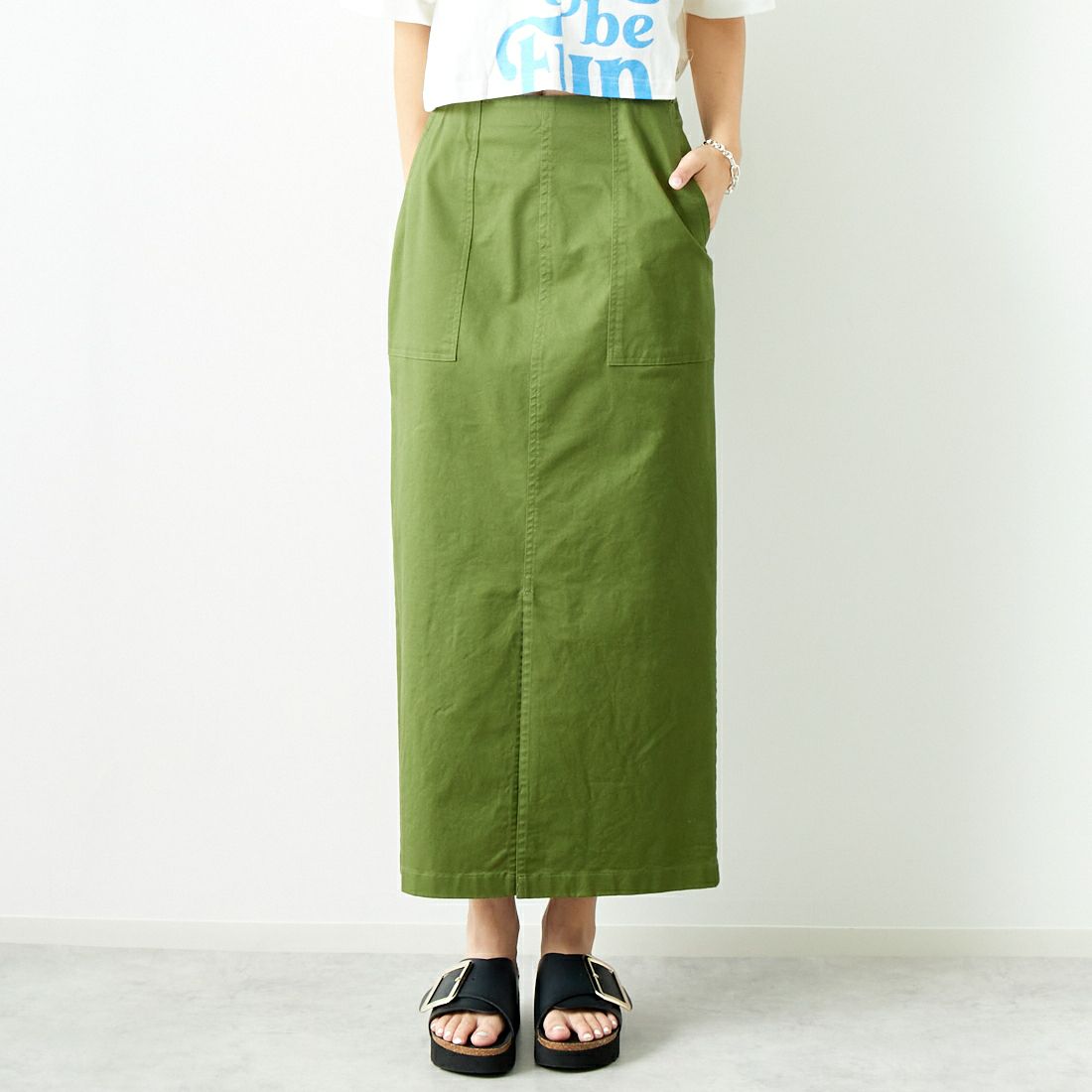 KHAKI&&モデル身長：167cm 着用サイズ：40&&