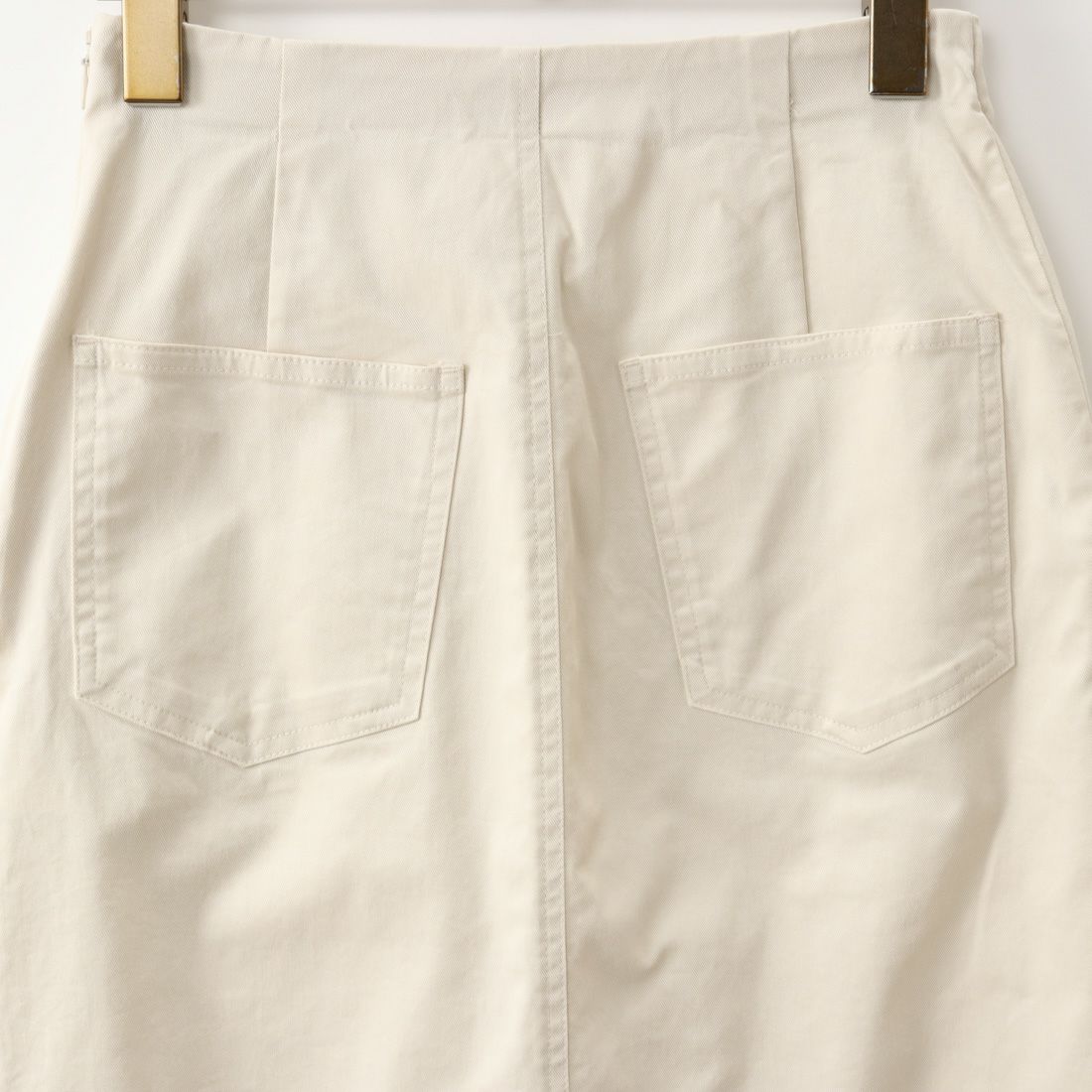 Jeans Factory Clothes [ジーンズファクトリークローズ] コットンストレッチタイトベイカースカート [ISJF-01] NATURAL