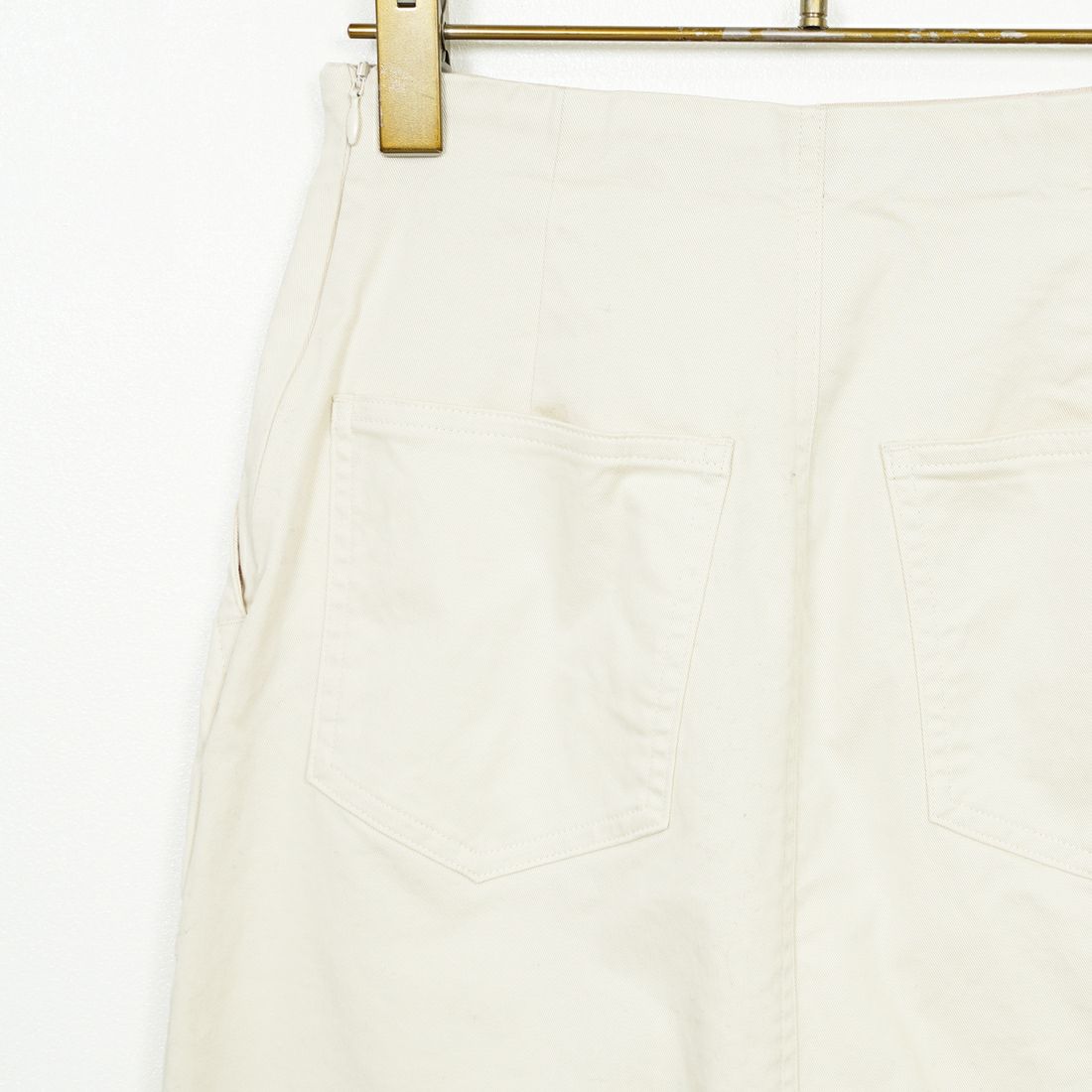 Jeans Factory Clothes [ジーンズファクトリークローズ] コットンストレッチタイトベイカースカート [ISJF-01] IVORY
