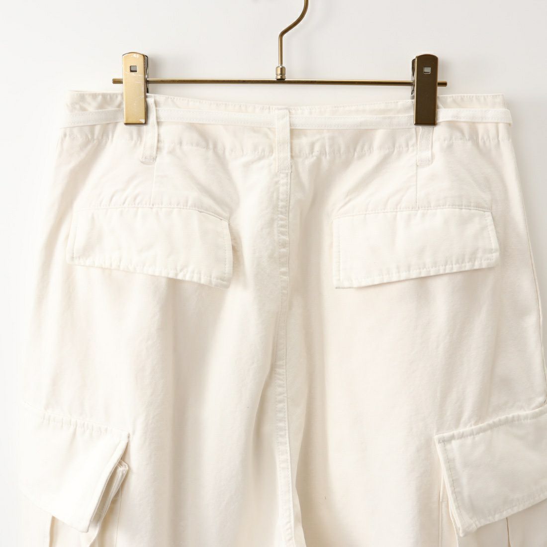 Jeans Factory Clothes [ジーンズファクトリークローズ] ワイドBDUパンツ [JFC-231-037] WHITE
