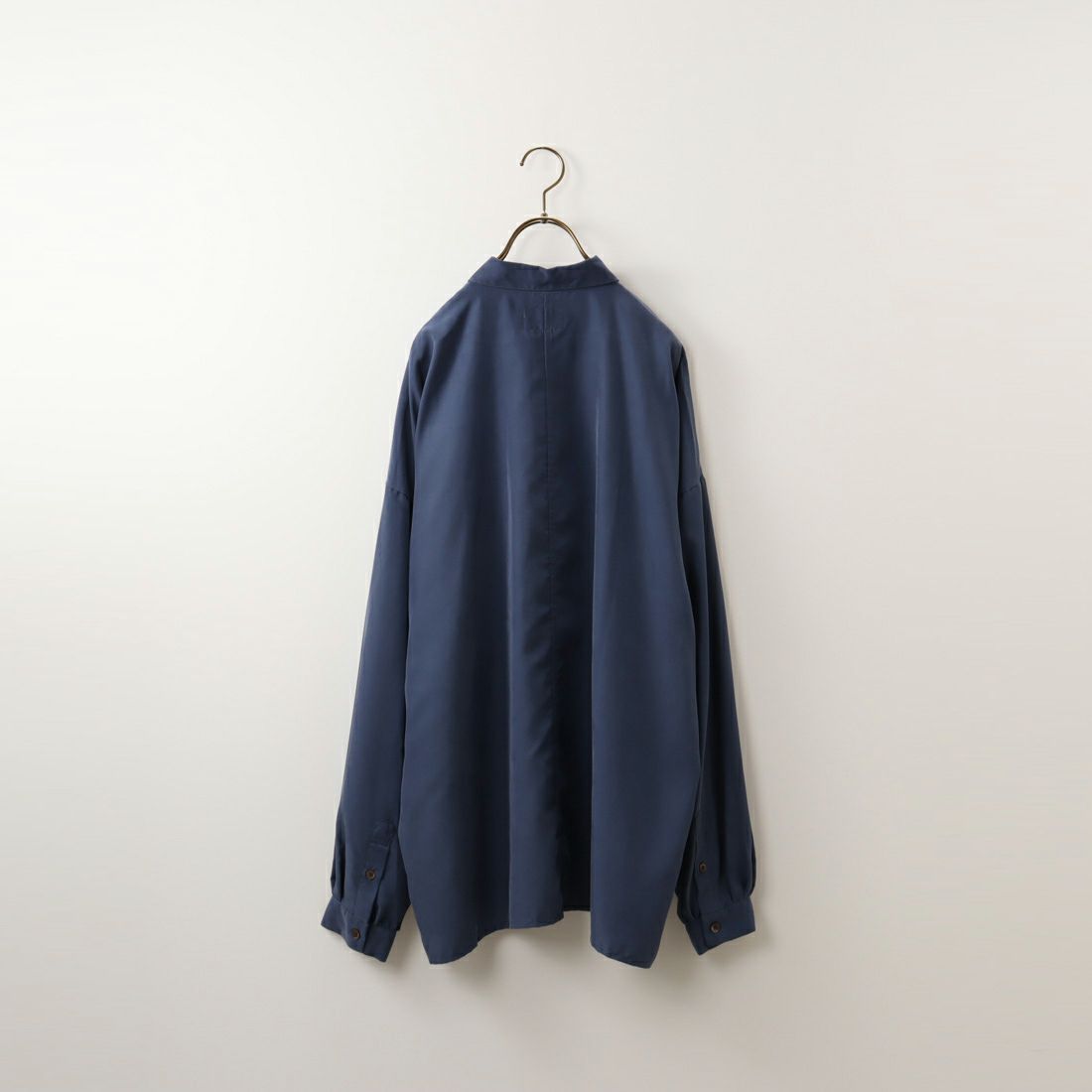 Noir Fabrik [ヌワールファブリック] 比翼バルーンスリーブシャツ [JFCM-PS32-02] BLUE