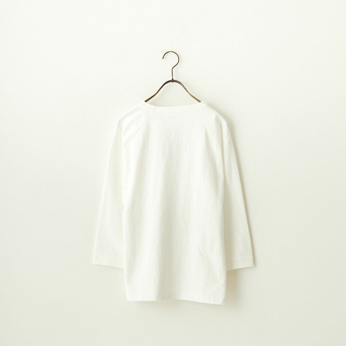 Jf Ready Made [ジェイエフレディメイド] USAコットン7分袖Tシャツ [JFS-2111] 01 O.WHITE