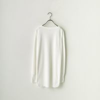 Health knit [ヘルスニット] 別注 ワッフルボーダー クルーネックT