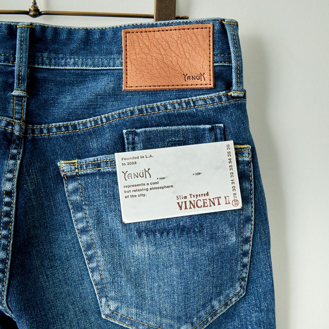 YANUK [ヤヌーク] スリムテーパード VINCENT2／ヴィンセント2 [57231002] PBL