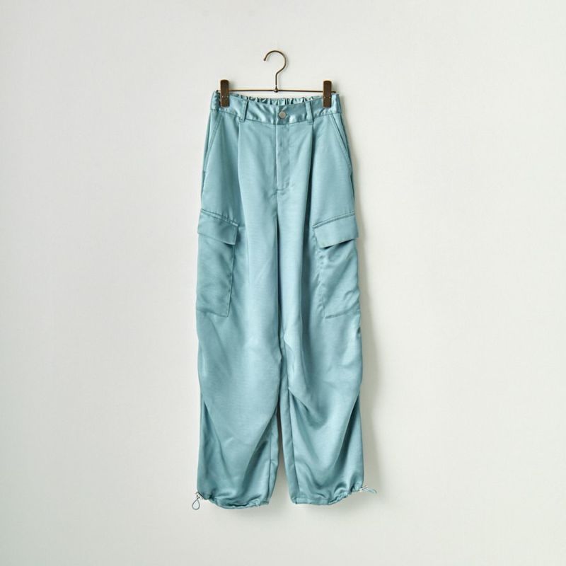 Jeans Factory Clothes [ジーンズファクトリークローズ] マットサテンカーゴパンツ [7430011]