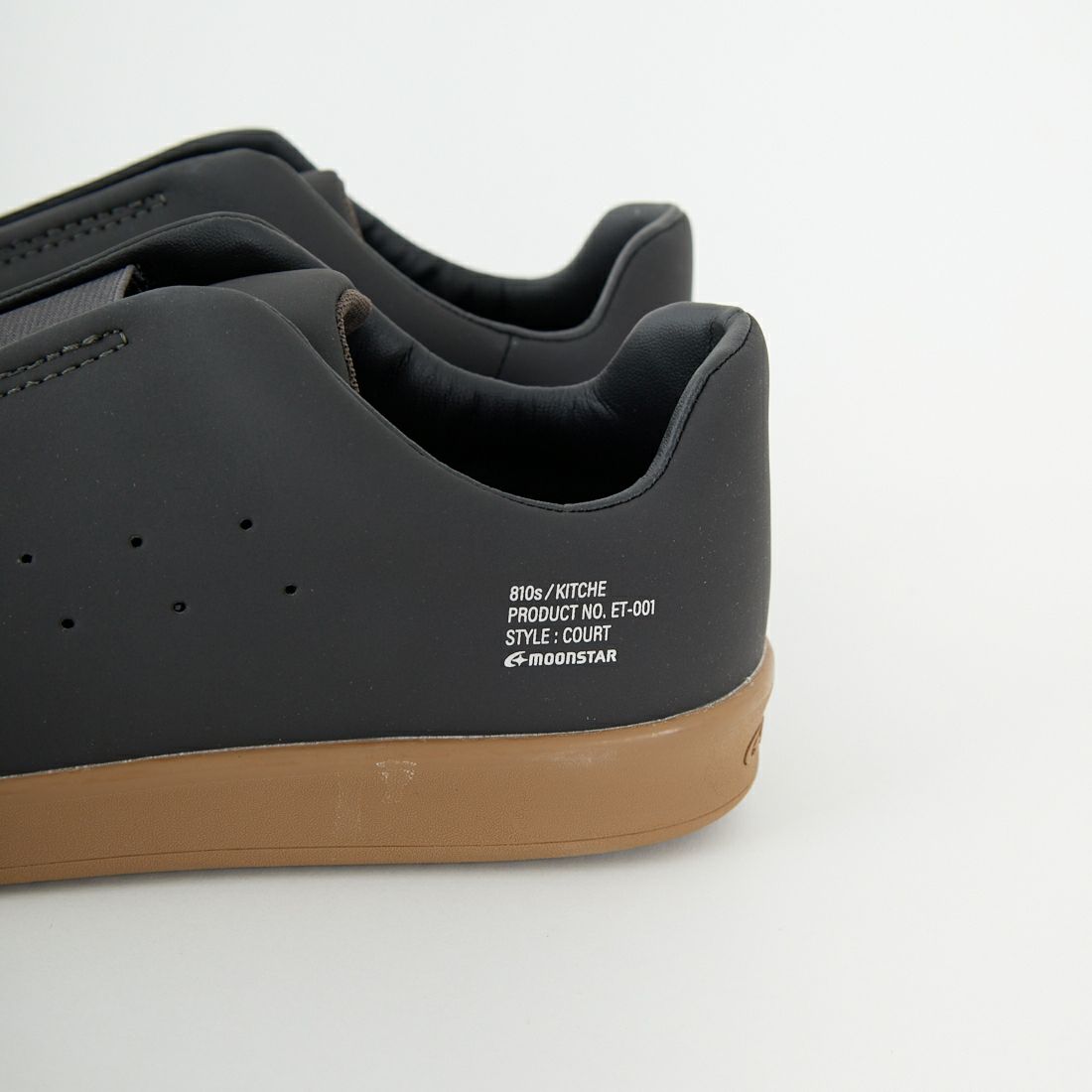 810s [エイトテンス] ET001 スニーカー [KITCHE] CHARCOAL/G