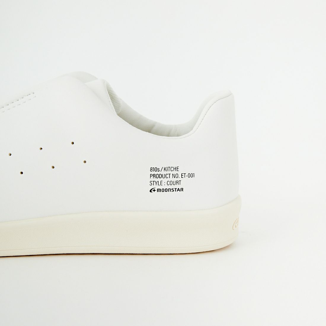 810s [エイトテンス] ET001 スニーカー [KITCHE] WHITE