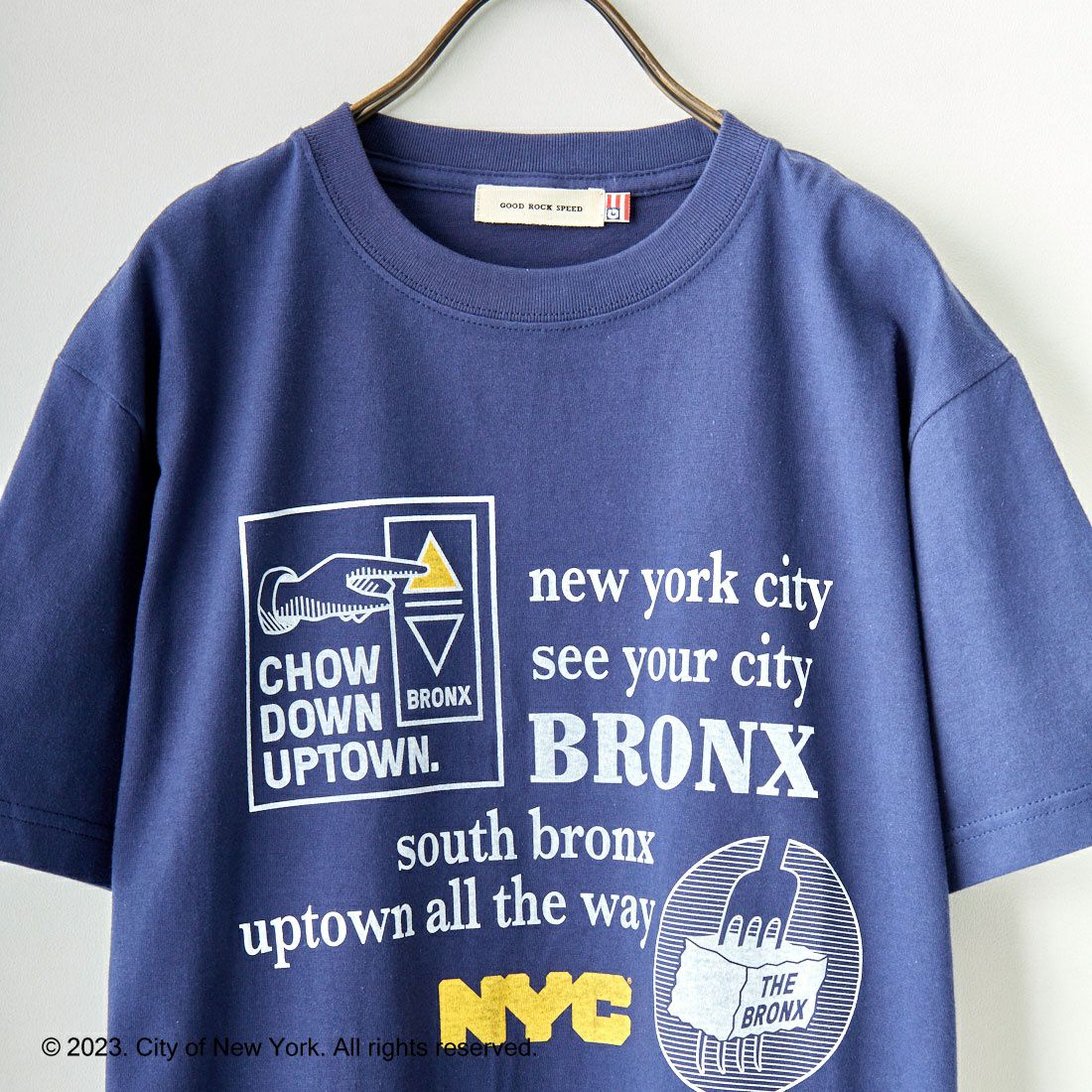 NYC × GOOD ROCK SPEED [グッドロックスピード] NYC Tシャツ 