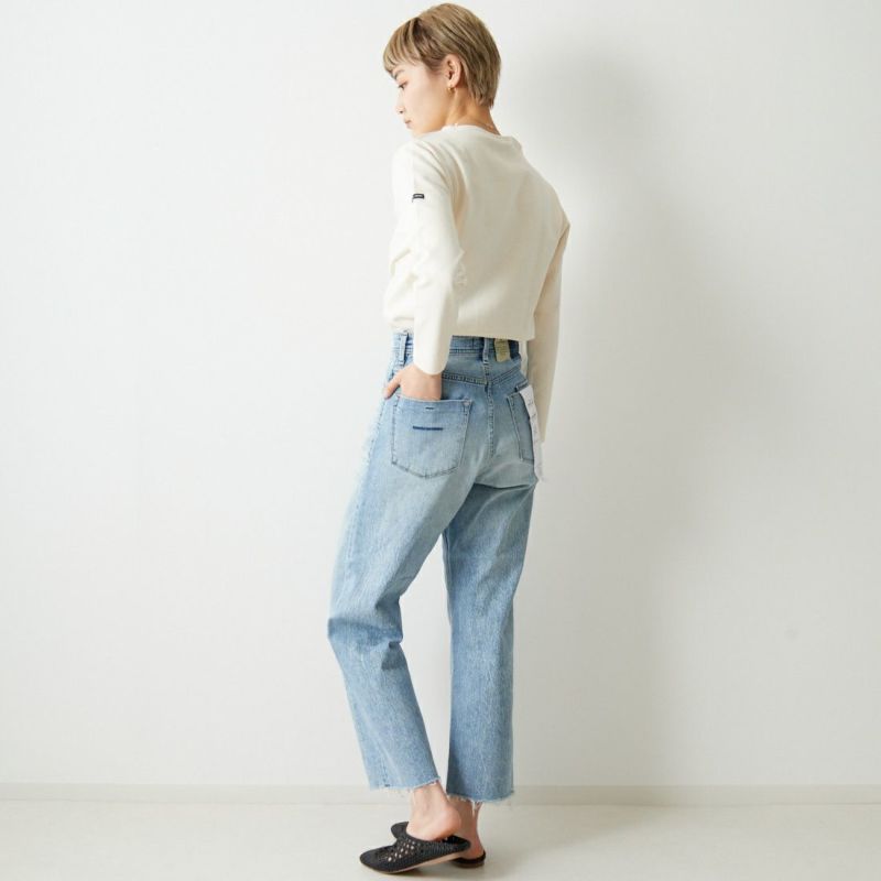 YANUK 金子綾×YANUK ボーイズ クロップドデニム3.4万円 | labiela.com