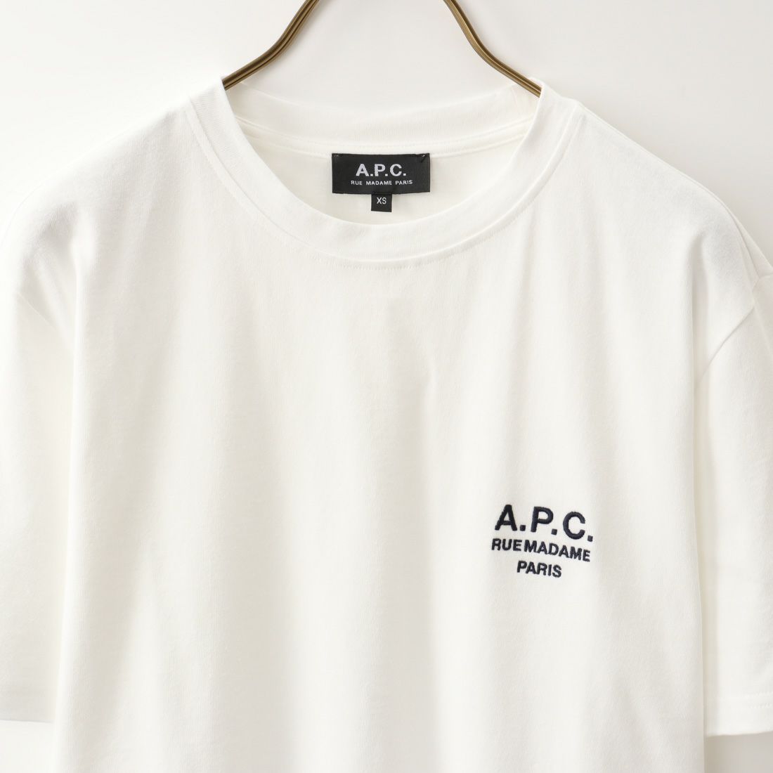 A.P.C. [アー・ペー・セー] RAYMOND Tシャツ [T-SHIRT-RAYMOND] 90 BLANC