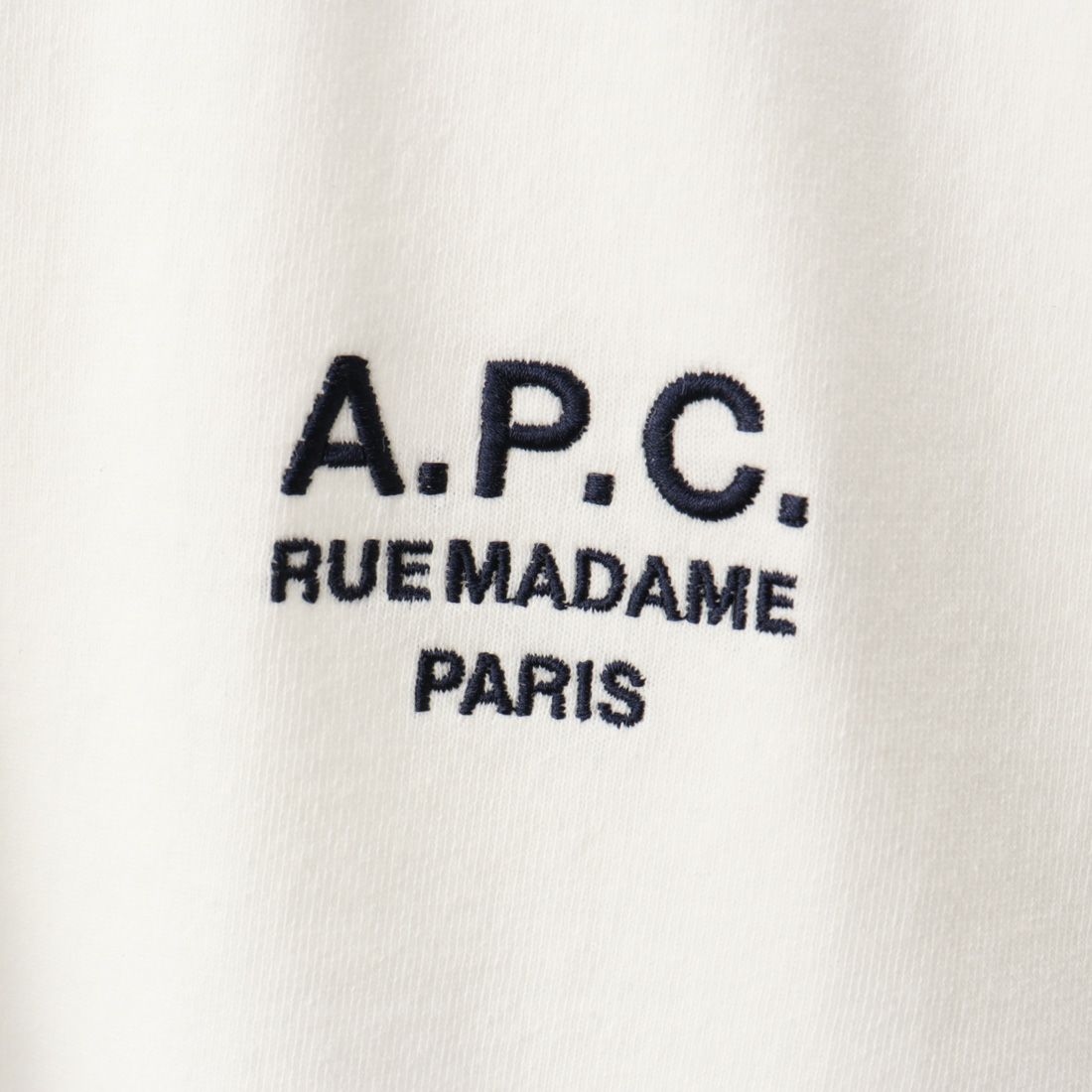 A.P.C. [アー・ペー・セー] RAYMOND Tシャツ [T-SHIRT-RAYMOND] 90 BLANC