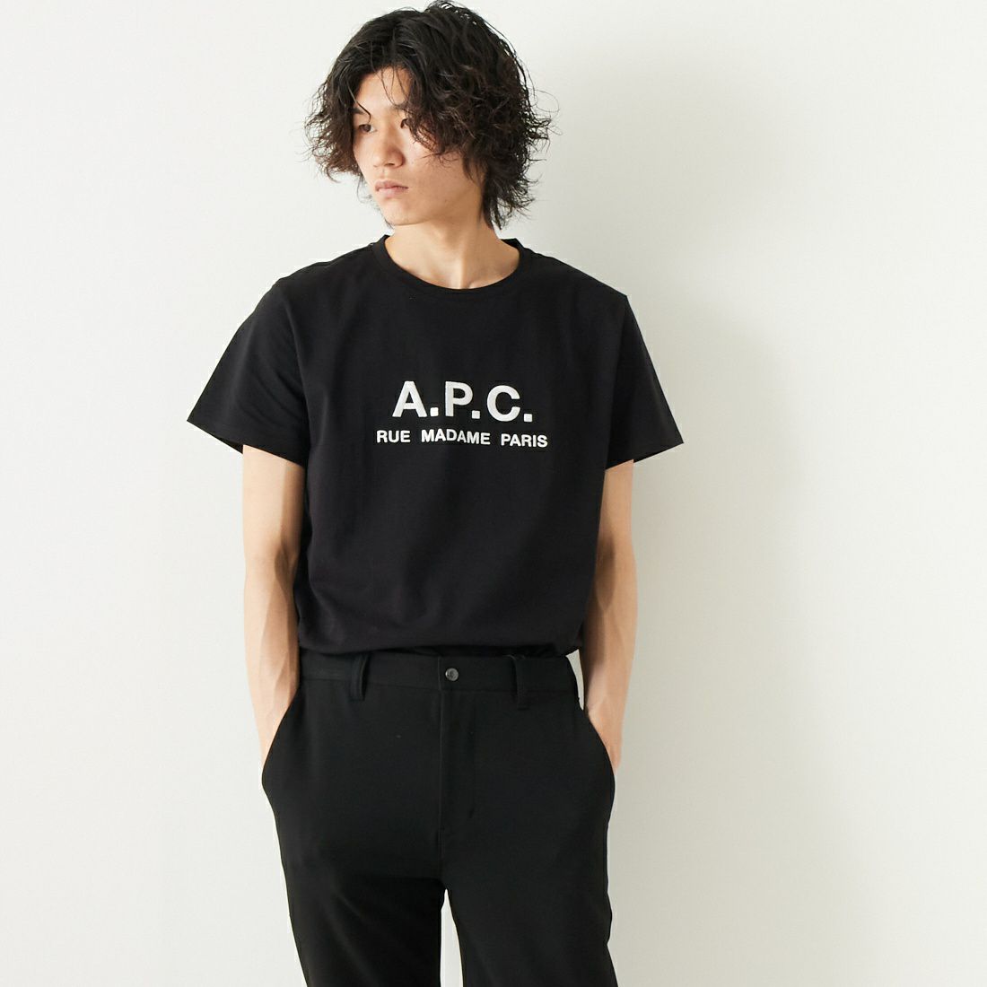 A.P.C. [アー・ペー・セー] RUE MADAME プリントTシャツ [RUE-MADAME]