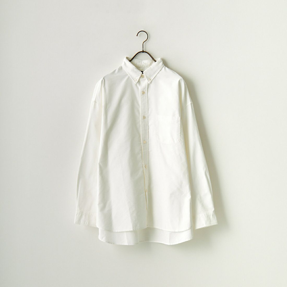 SLICK [スリック] コーデュラオックスフォードオーバーサイズボタンダウンシャツ [5155766] 900 WHITE