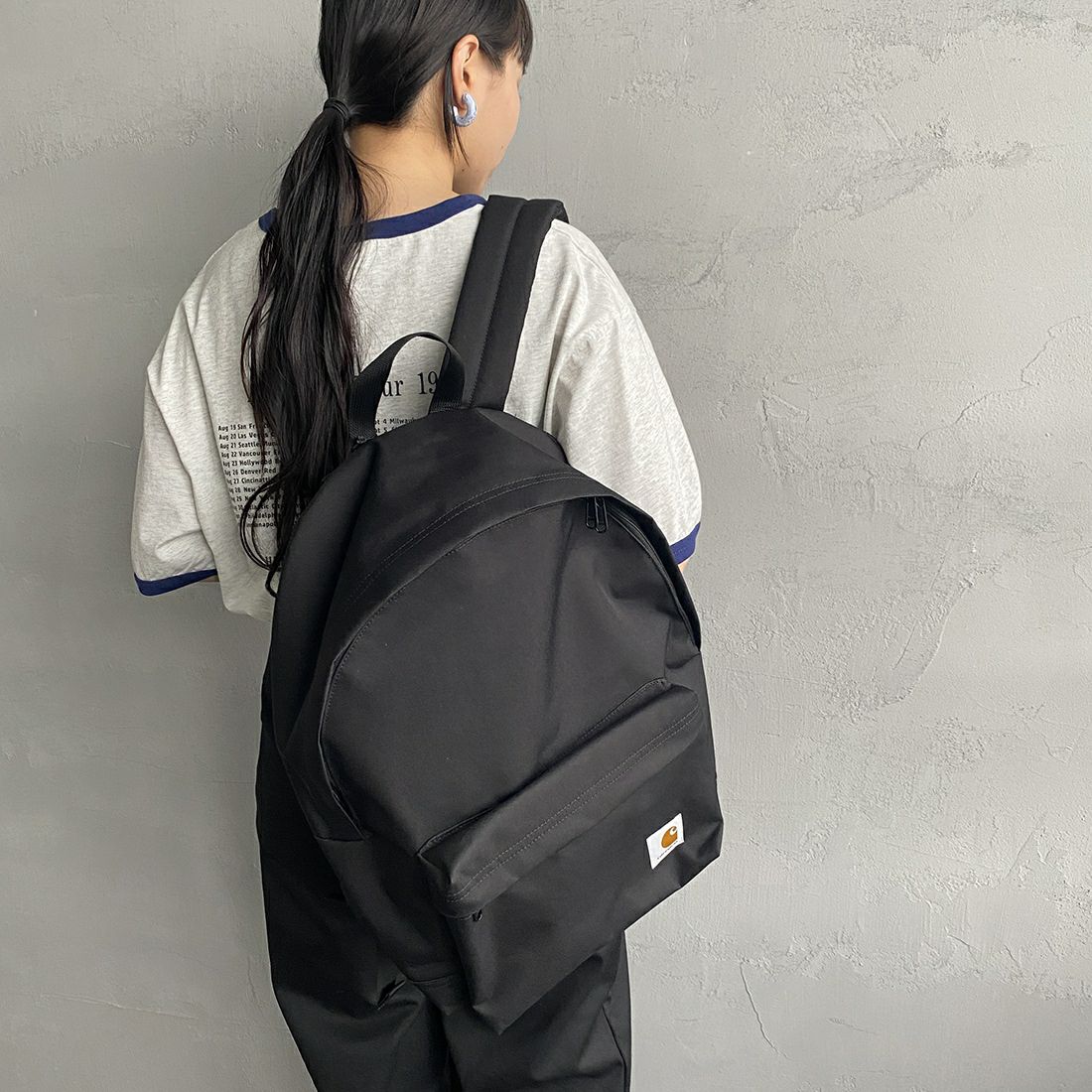 carhartt WIP [カーハートダブリューアイピー] JAKE バックパック [I031581] BLACK