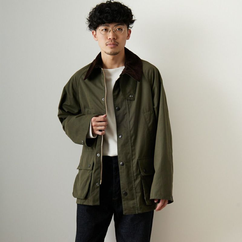 Barbour Bedale ピーチスキン　ノンオイルジャケットサイズ38