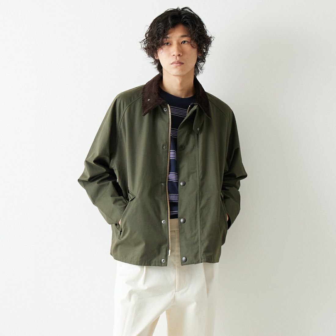 Barbour [バブアー] ビデイル ピーチスキンノンオイルドジャケット