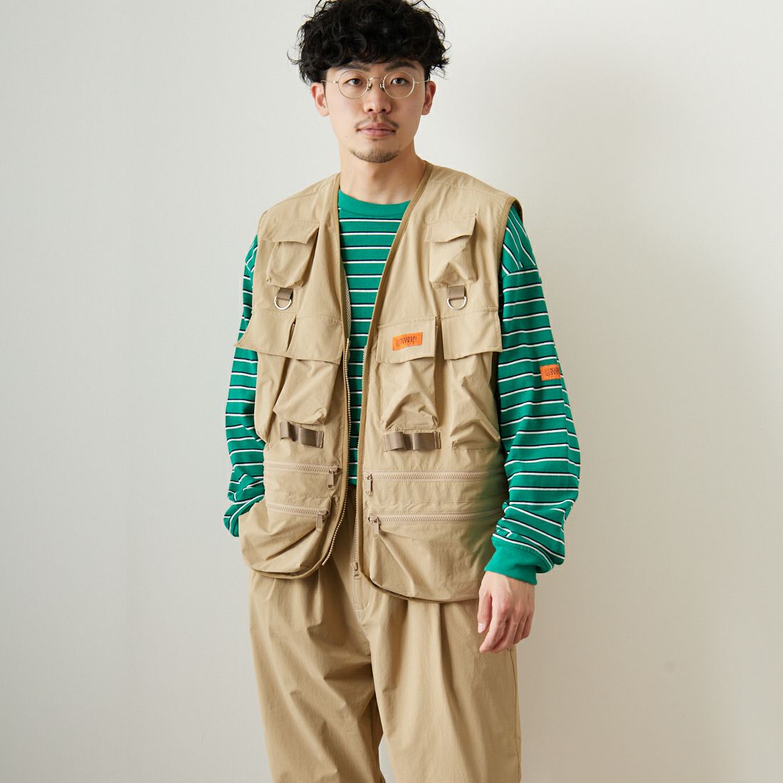 BEIGE&&モデル身長：168cm 着用サイズ：M&&