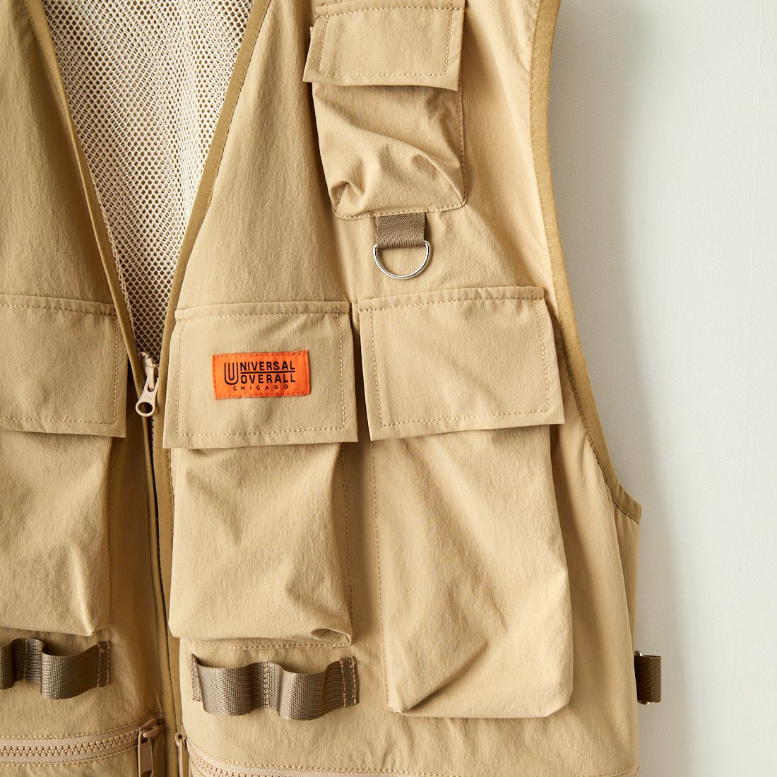 UNIVERSAL OVERALL [ユニバーサルオーバーオール] 別注 MAKINOガーデナーベスト [U2313404IN-JF] BEIGE