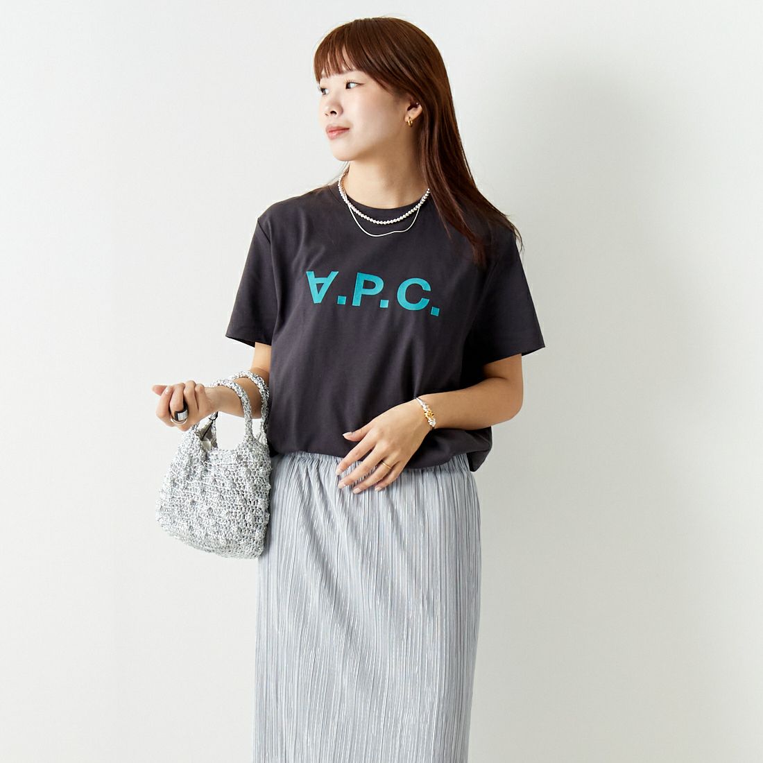 A.P.C. [アー・ペー・セー] VPCロゴTシャツ [T-SHIRT-VPC-COLOR-H