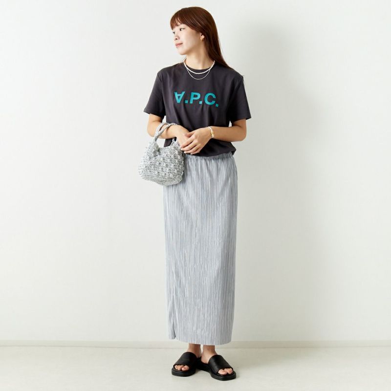 A.P.C. [アー・ペー・セー] VPCロゴTシャツ [T-SHIRT-VPC-COLOR-H] 38 D.NAVY