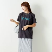 驚きの値段 A.P.C.アーペーセーの反転ロゴ VPCロンT サイズM Tシャツ